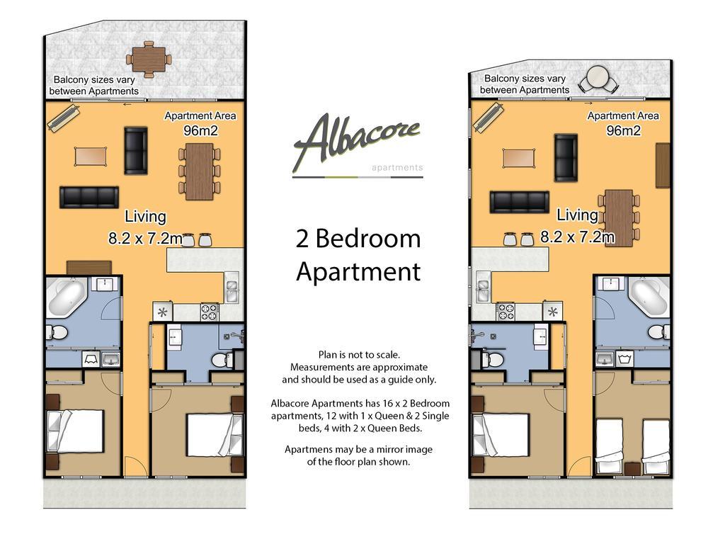 Albacore Apartments Merimbula Rum bild