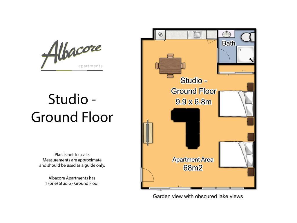 Albacore Apartments Merimbula Rum bild